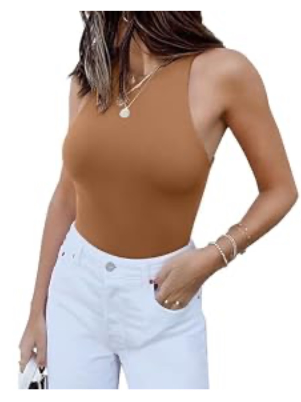 High Neck Bodysuit